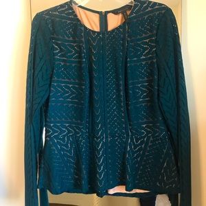 BCBG MaxAzria Peplum Top